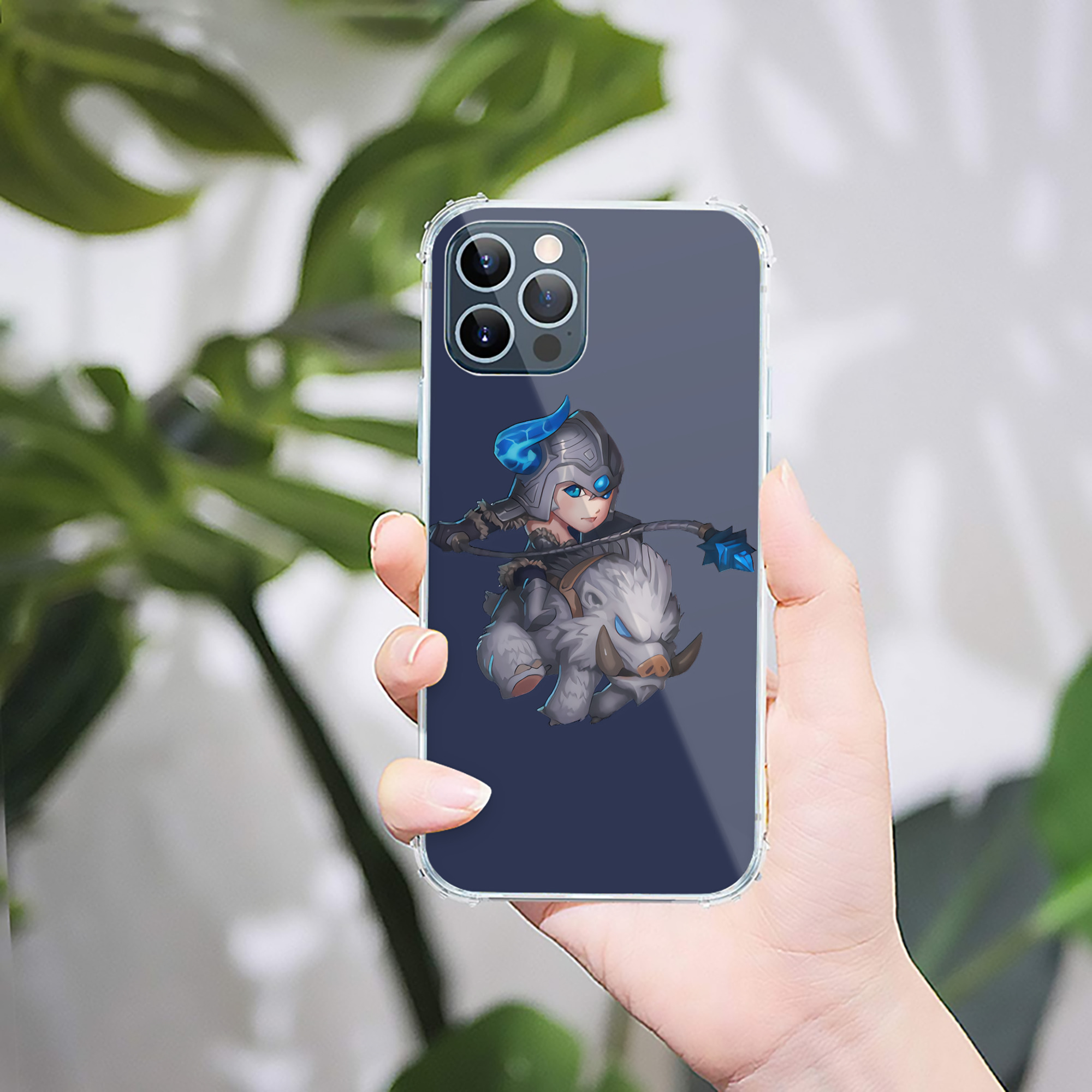 （画像用） リーグ・オブ・レジェンド League of Legends LOL 【iPhone 12シリーズ対応】透明スマホケース（クリアソフトケース）